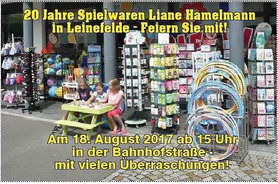 20 Jahre Spielwaren (Foto: Ilka Kühn) 20 Jahre Spielwaren (Foto: Ilka Kühn)