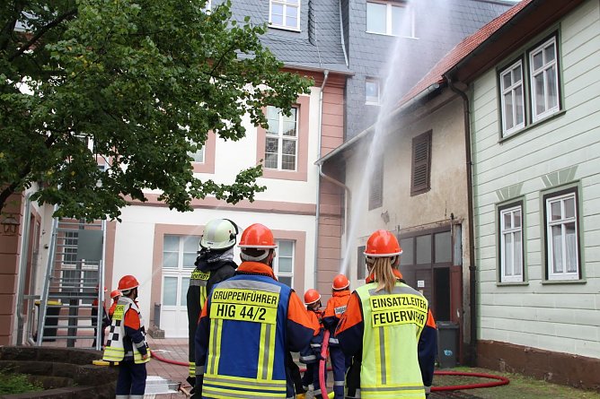 Berufsfeuerwehrtag der Jugendfeuerwehr (Foto: Feuwerwehr Heilibad Heiligenstadt)