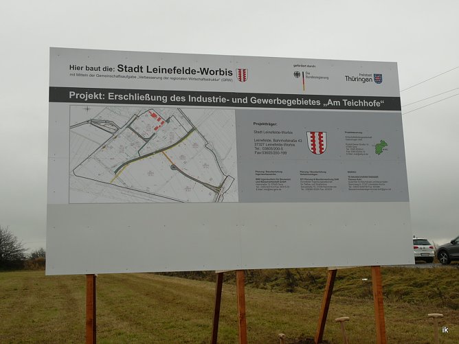 Spatenstich neues Gewerbegebiet (Foto: Ilka K&uuml;hn)