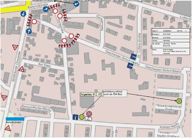 Skizze Bergstraße (Foto: Stadtverwaltung) Skizze Bergstraße (Foto: Stadtverwaltung)