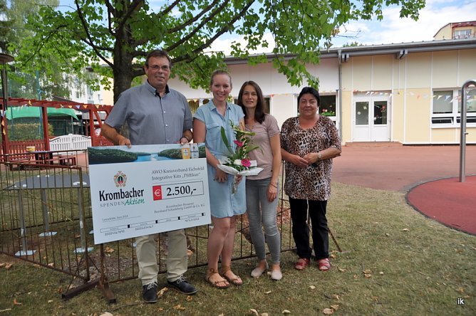 Spende f&uuml;r AWO-Kita (Foto: Ilka K&uuml;hn)