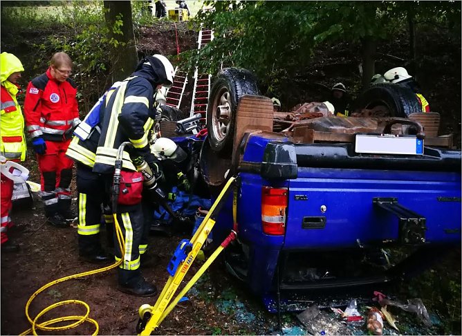Unfall (Foto: Feuerwehr Heiligenstadt)