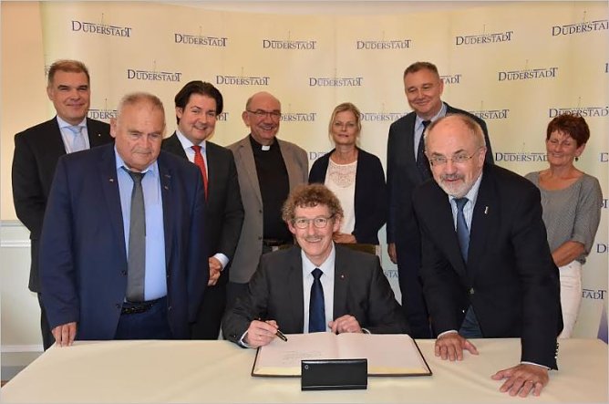 Förderzusage (Foto: Stadtverwaltung Duderstadt) Förderzusage (Foto: Stadtverwaltung Duderstadt)