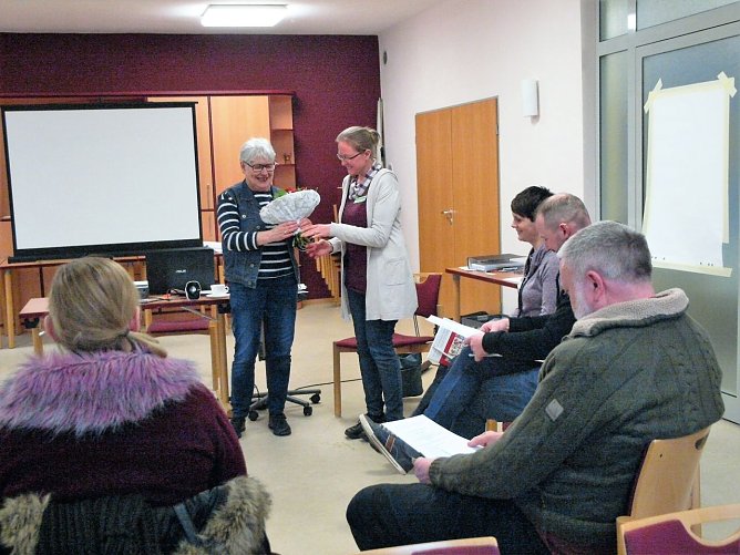 Blumen als Dankesch&ouml;n (Foto: Ilka K&uuml;hn)