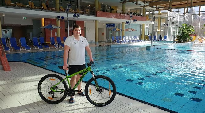 Fahrrad als Preis (Foto: Verena Matzke)