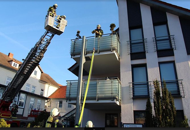Wohnhausbrand verhindert (Foto: Feuerwehr Heiligenstadt)
