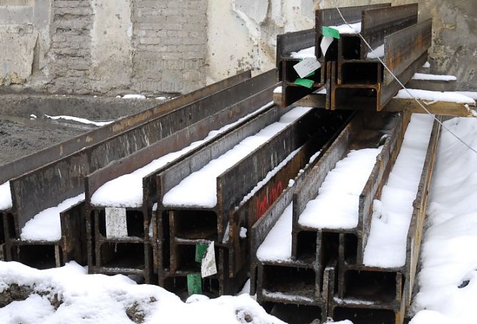 Winter auf der Baustelle (Foto: nnz) Winter auf der Baustelle (Foto: nnz)