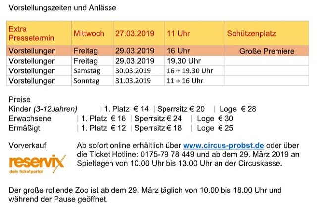 Zeiten (Foto: Probst)