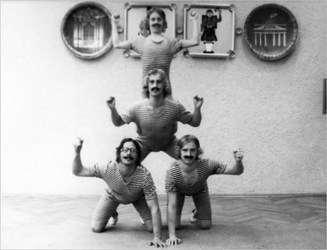 Akrobatik in der Spinne (Foto: Archiv der Stadt)