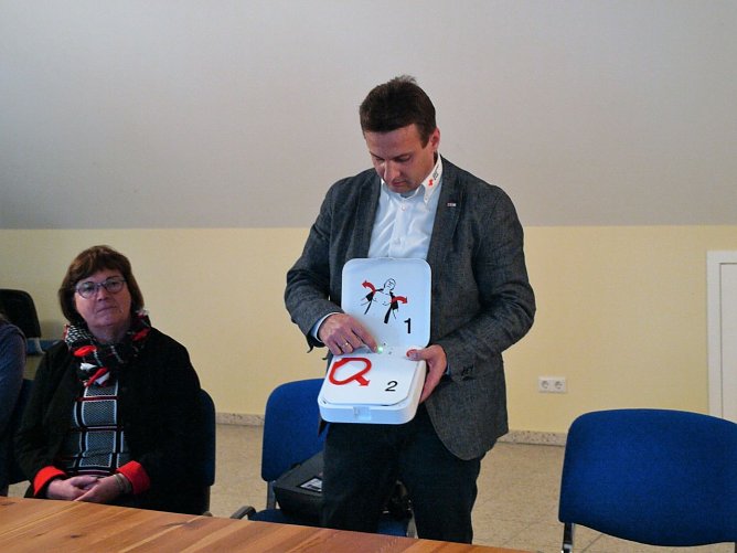 Florian Blacha erklärt (Foto: Ilka Kühn) Florian Blacha erklärt (Foto: Ilka Kühn)