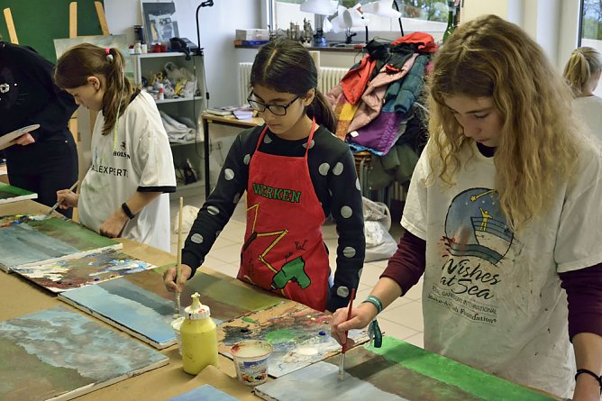 11. JugendKunstBiennale in Vorbereitung (Foto: Fred B&ouml;hme)