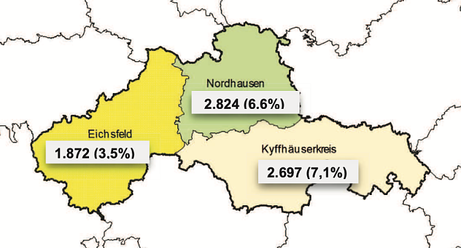 Arbeitsmarktstatistik für Nordthüringen (Foto: Agentur für Arbeit Nordhausen) Arbeitsmarktstatistik für Nordthüringen (Foto: Agentur für Arbeit Nordhausen)