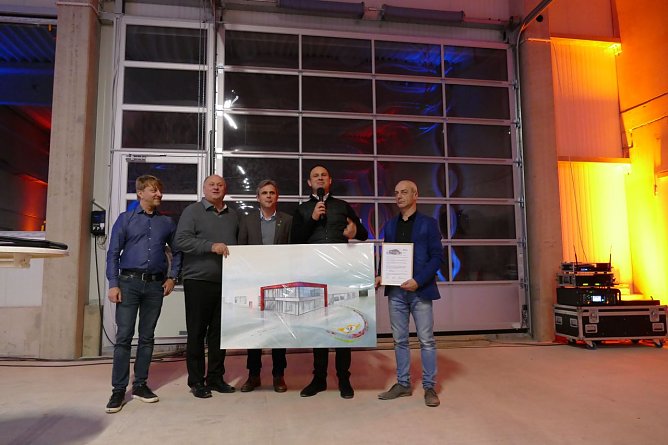 Richtfest (Foto: Heidrun Fischer)