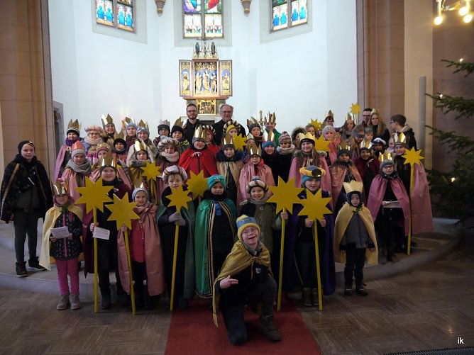Sternsinger in Leinefelde (Foto: Ilka K&uuml;hn)