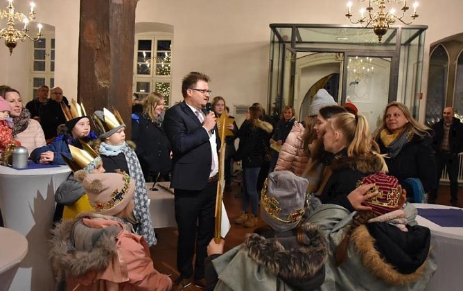 Empfang beim B&uuml;rgermeister (Foto: Stadtverwaltung Duderstadt)