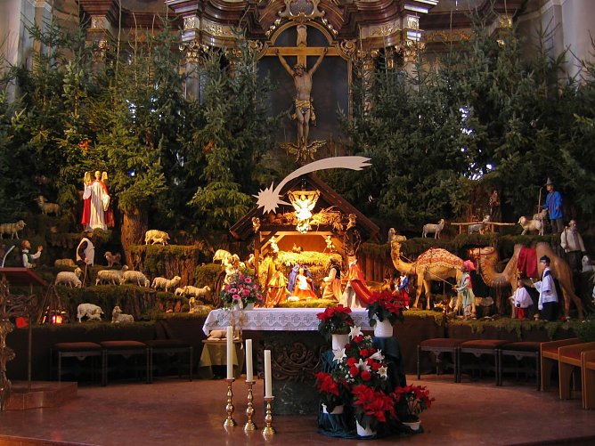 Weihnachtskrippe in Gieboldehausen (Foto: Uwe M&uuml;ller)