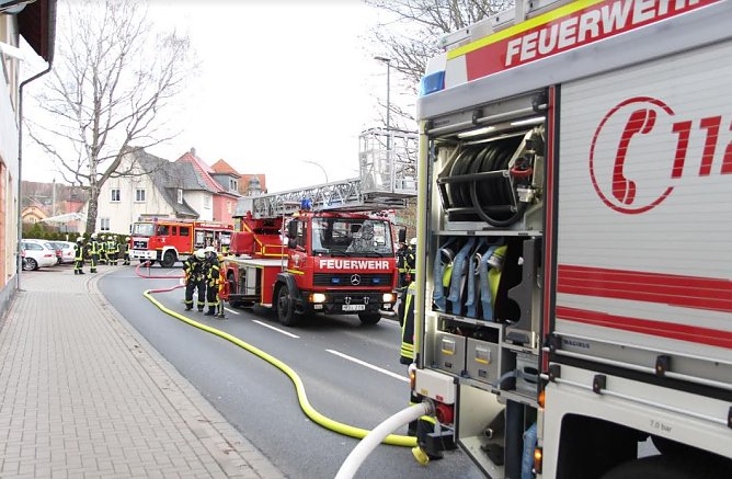 Einsatz Feuerwehr (Foto: Feuerwehr Heiligenstadt)