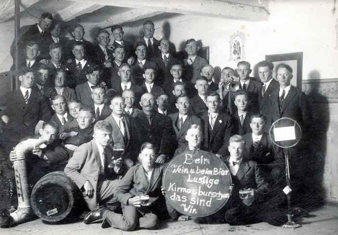 Kirmesburschen 1933 (Foto: Michael Apel)