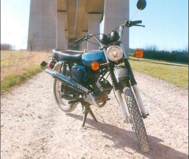 Verschwundenes Moped (Foto: Polizei)
