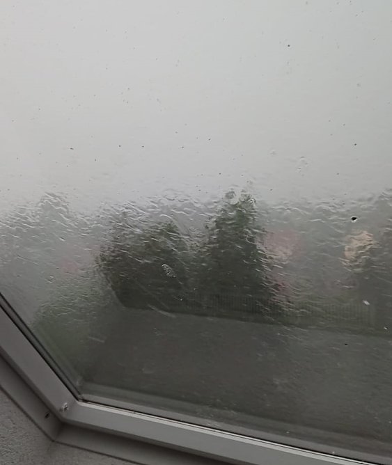 Heftiger Regen in Bischofferode (Foto: Oliver Thiele)