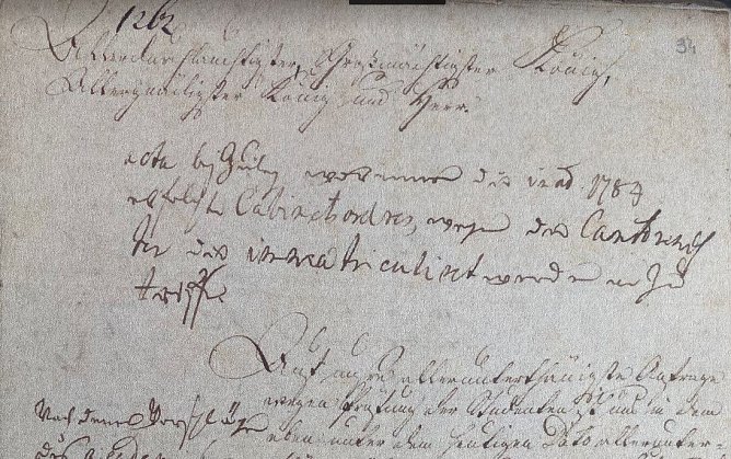 Ausschnit aus Brief aus der Universit&auml;t K&ouml;nigsberg (Foto: Iseke)