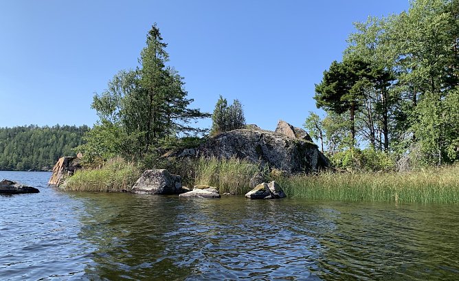 Sommerlicher See in Südschweden (Foto: oas) Sommerlicher See in Südschweden (Foto: oas)