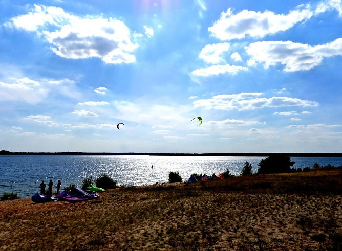 Peter Blei unterwegs am Seelhausener See (Foto: Peter Blei) Peter Blei unterwegs am Seelhausener See (Foto: Peter Blei)