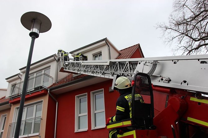 Rauchwarnmelder alarmierte Passanten (Foto: Feuerwehr Heiligenstadt ) Rauchwarnmelder alarmierte Passanten (Foto: Feuerwehr Heiligenstadt )