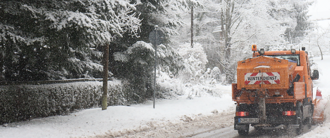 Winterdienst im Einsatz (Foto: nnz-Archiv)