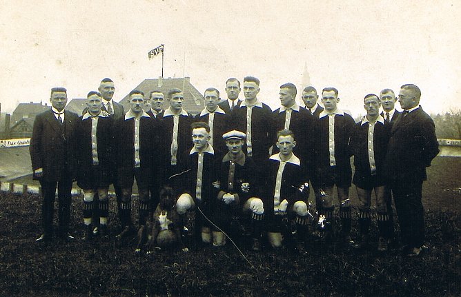 Die Preu&szlig;en in der Spielzeit 1927/28 (Foto: Archiv FSVP)