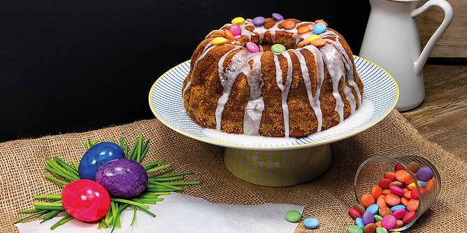 Kartoffel-Karotten-Gugelhupf begeistert die Familie (Foto: Kartoffel-Marketing GmbH) Kartoffel-Karotten-Gugelhupf begeistert die Familie (Foto: Kartoffel-Marketing GmbH)