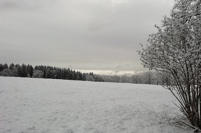 Unser letztes Winterbild - versprochen! Oberharzer Landschaft heute morgen (Foto: W.Jörgens) Unser letztes Winterbild - versprochen! Oberharzer Landschaft heute morgen (Foto: W.Jörgens)