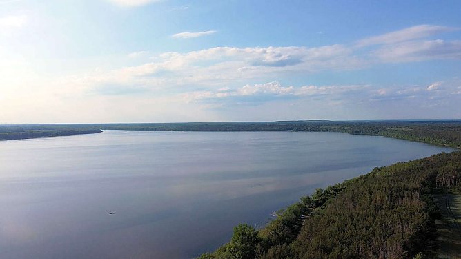 Der Muldestausee in Sachsen-Anhalt (Foto: P.Blei) Der Muldestausee in Sachsen-Anhalt (Foto: P.Blei)
