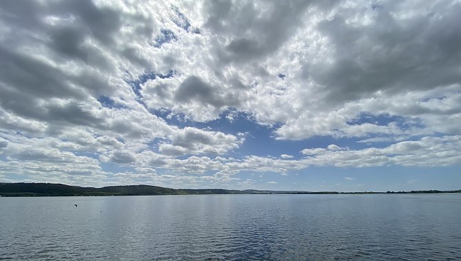 Am Stausee Kelbra (Foto: oas)