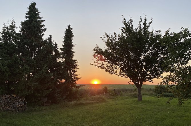 Abendstimmung in Nordsachsen (Foto: oas) Abendstimmung in Nordsachsen (Foto: oas)