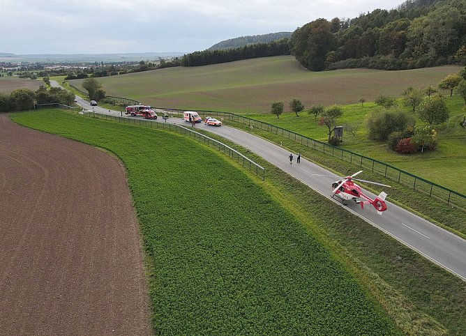 T&ouml;dlicher Unfall bei Breitenworbis (Foto: S. Dietzel)