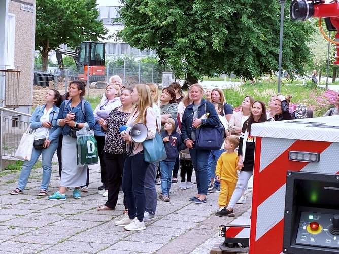 Stadt organisiert M&uuml;llschulung und Brandschutzeinweisung f&uuml;r ukrainische Gefl&uuml;chtete (Foto: Stadt Leinefelde-Worbis)