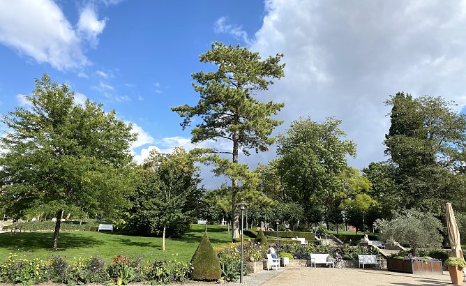 Schl&ouml;sschenpark Bad Langensalza (Foto: oas)