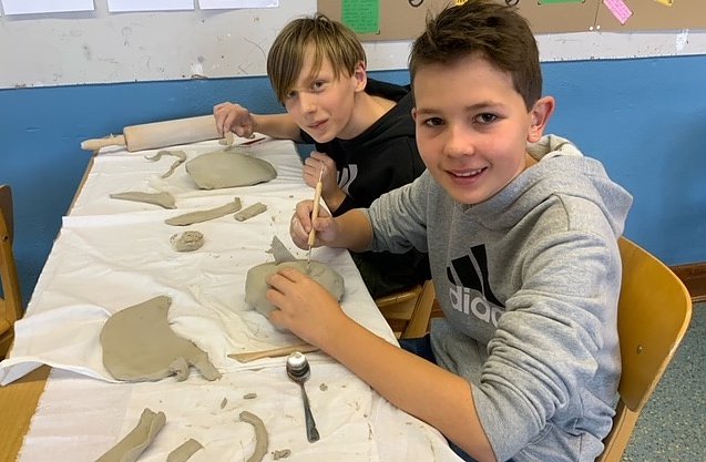 Kunstprojekt der 6. Klassen (Foto: Sabine Brinkmann)