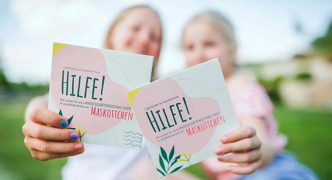 Kreativit&auml;t ist gefragt: f&uuml;r die Landesgartenschau 2025 wird noch ein Maskottchen gesucht (Foto: Christin Engel)