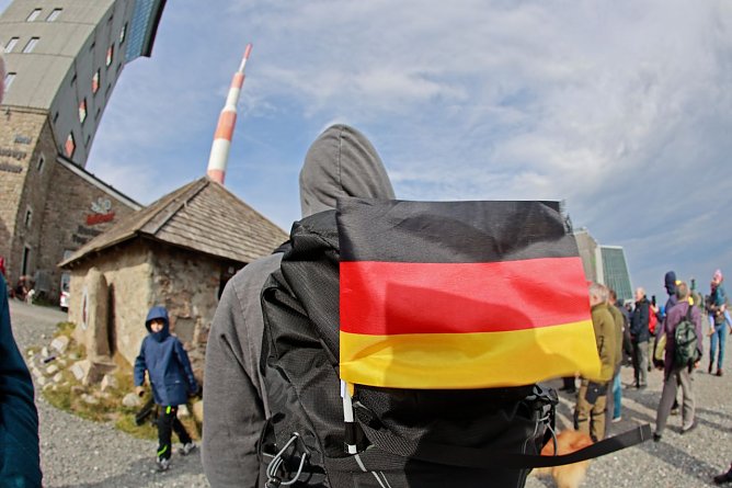 Der Harzklub feierte 33 Jahre Deutsche Einheit auf dem Brocken (Foto: Harzklub)