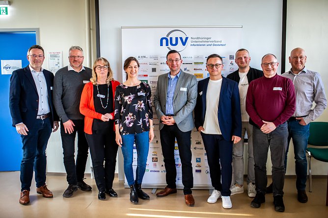 v.l.n.r.: Roy Thelemann (FDP), Sebastian Gerecke (CDU), Inge Klaan (CDU), Carolin Gerbothe (CDU), Christian D&ouml;ring (CDU), Frank Kramer (AfD), Christian V&ouml;lkel (CDU), Steffen Romer (CDU) und Michael G&ouml;rk (CDU) (Foto: C.Rheinl&auml;nder)