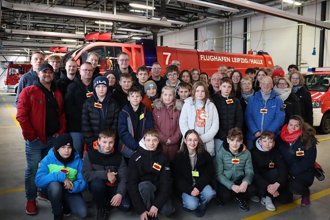 Busfahrt der Jugendfeuerwehr nach Leipzig (Foto: Feuerwehr Heiligenstadt)