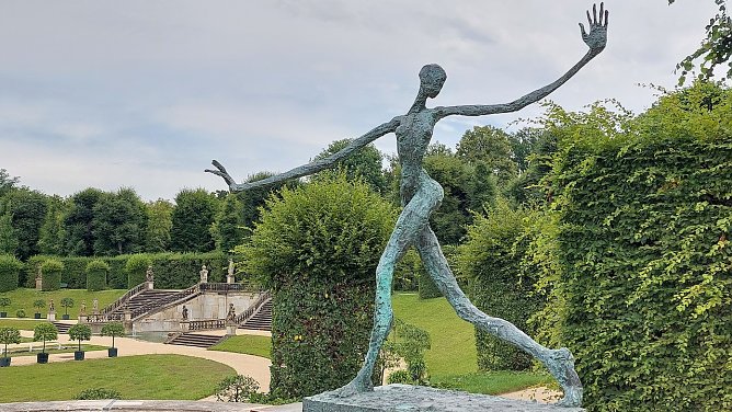 Kunst im Barockgarten Niedersedlitz (Foto: Sabine Schr&ouml;der)