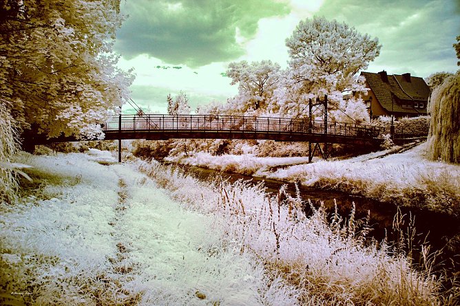Zorgeufer am Badehaus in Nordhausen an der Fussg&auml;ngerbr&uuml;cke (Foto: Christopher Salzmer)