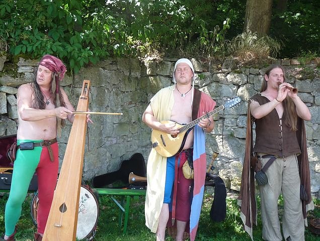 Mittelalterfest auf dem Strau&szlig;berg (Foto: Karl-Heinz Herrmann)