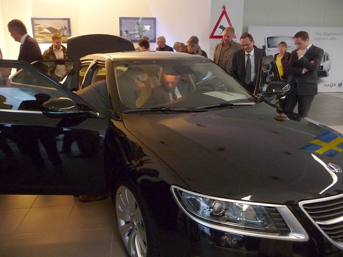 Der neue Saab (Foto: nnz) Der neue Saab (Foto: nnz)