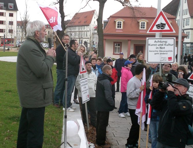 "Gerecht geht anders�" (Foto: Klaus Henze)