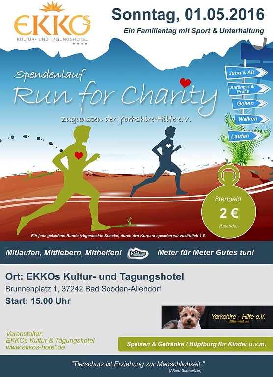 Bild: Spendenlauf