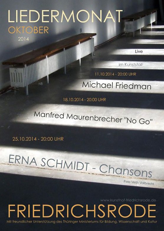 Bild: Michael Friedman im KUNSTHOF Friedrichsrode